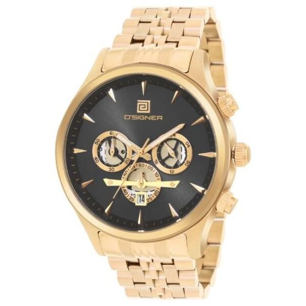 D'signer Black Dial Analog Chronograph Men Watch - 857GM.3G