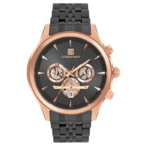 D'signer Black Dial Analog Chronograph Men Watch - 857RGBTM.3G