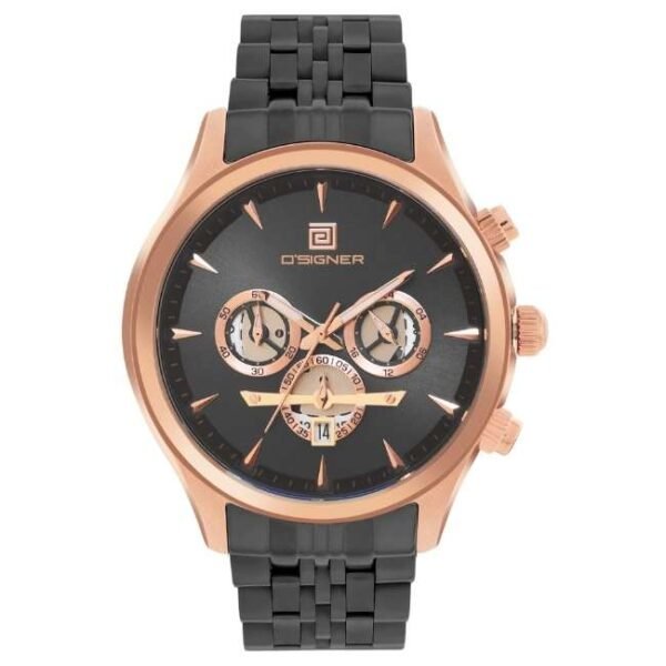 D'signer Black Dial Analog Chronograph Men Watch - 857RGBTM.3G