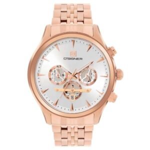D'signer Silver Dial Analog Chronograph Men Watch - 857RGM.2G