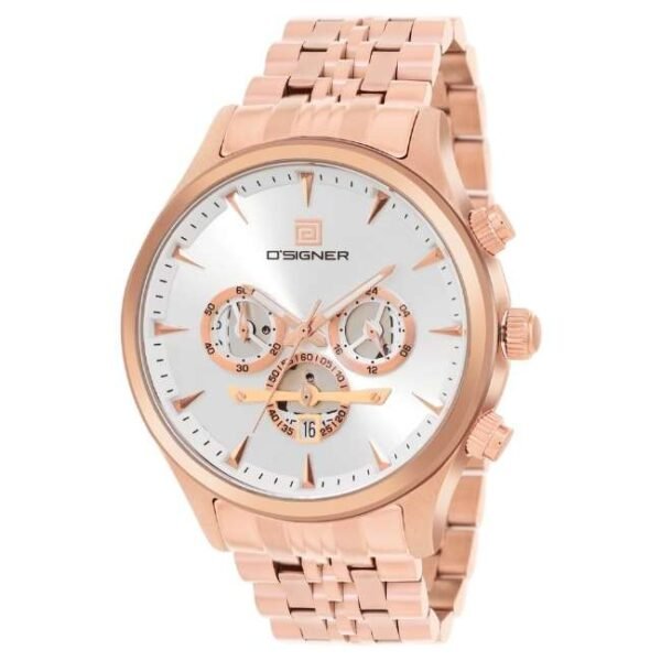 D'signer Silver Dial Analog Chronograph Men Watch - 857RGM.2G