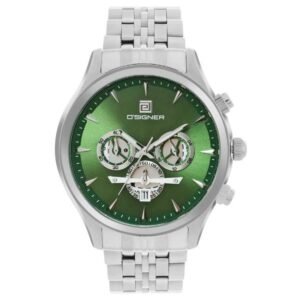 D'signer Green Dial Analog Chronograph Men Watch - 857SM.16G