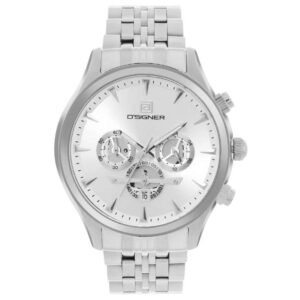 D'signer Silver Dial Analog Chronograph Men Watch - 857SM.2G