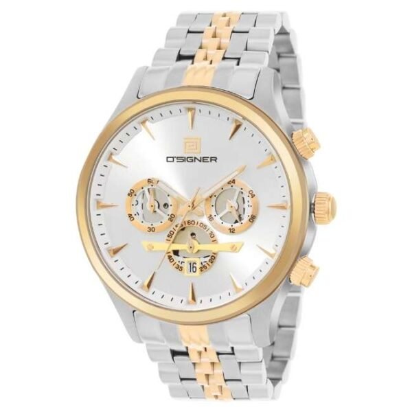 D'signer Silver Dial Analog Chronograph Men Watch - 857TM.2G