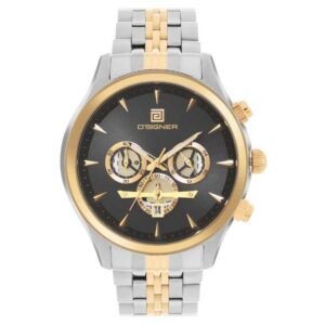 D'signer Black Dial Analog Chronograph Men Watch - 857TM.3G