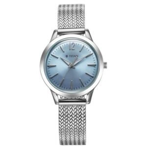 Titan Women Blue Dial Quartz Watch - 95287SM01