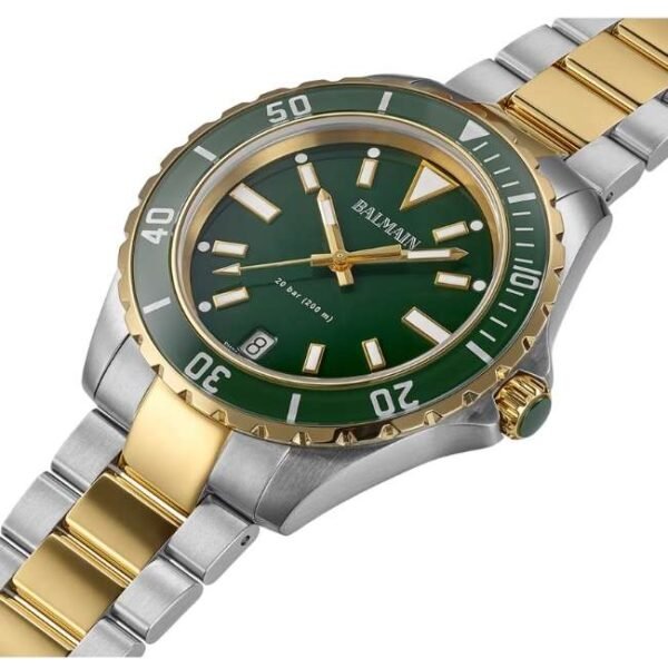 Balmain Ophrys Gent Green Dial Quartz Watch - B4342.39.75