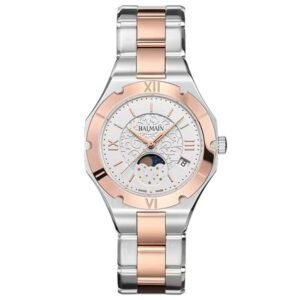 Balmain Be Balmain Moonphase Silver Dial Quartz Watch - B45983312