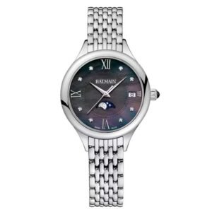 Balmain Balmain de Balmain II Moon Phase Black Dial Quartz Watch - B49113365