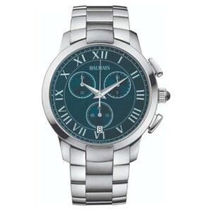 Balmain Balmain Iconic Chrono Gent Blue Dial Chronograph Watch - B53613392