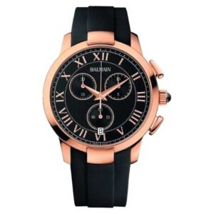 Balmain Balmain Iconic Chrono Gent Black Dial Chronograph Watch - B53693262