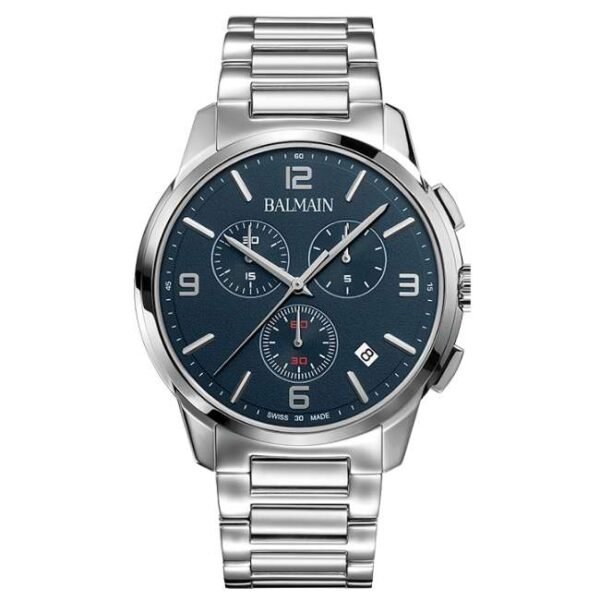 Balmain Madrigal Chrono Gent Blue Dial Chronograph Watch - B74813394