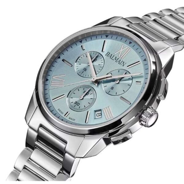 Balmain Madrigal Chrono Gent Blue Dial Chronograph Watch - B74813396