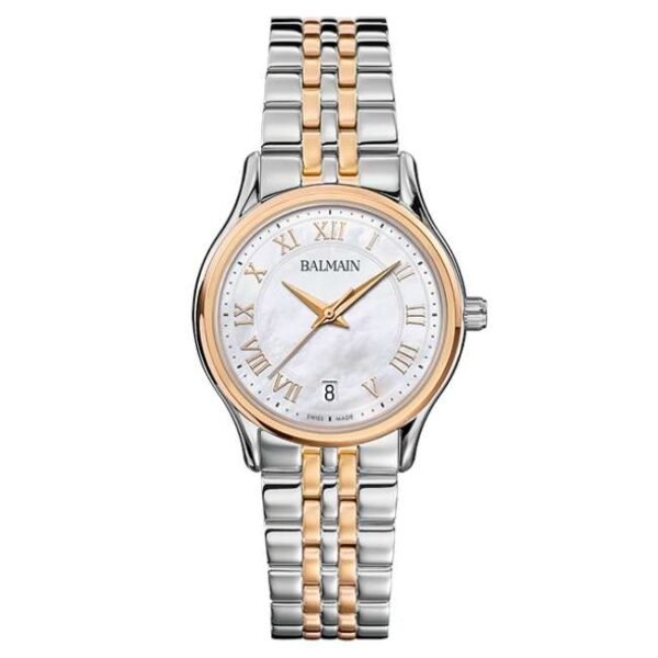 Balmain Beleganza Lady M White Dial Quartz Watch - B83583382