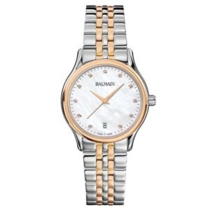 Balmain Beleganza Lady M White Dial Quartz Watch - B83583386