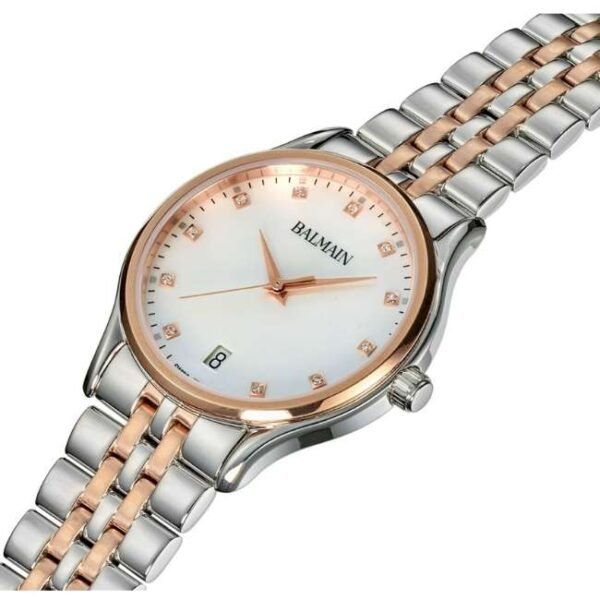 Balmain Beleganza Lady M White Dial Quartz Watch - B83583386