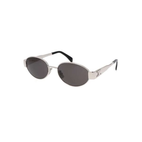 Celine Women Oval Silver Sunglasses - CL40235U 16A