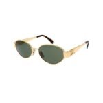 Celine Women Oval Gold Sunglasses - CL40235U 30N