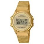 Casio Round Unisex Gold Watch D226