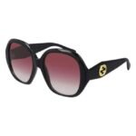 Gucci Black Frame Women Sunglasses - GG0796S-002 56