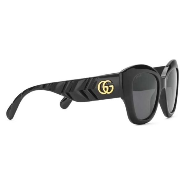 Gucci Black Frame Women Sunglasses - GG0808S-001 53