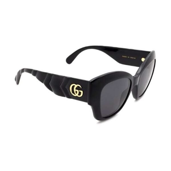 Gucci Black Frame Women Sunglasses - GG0808S-001 53