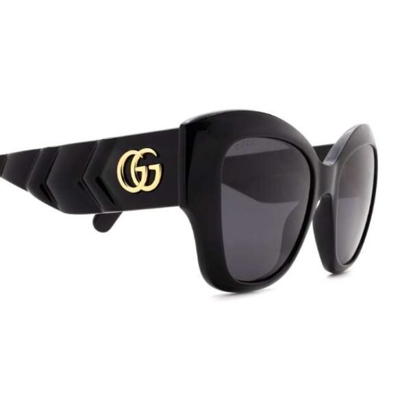 Gucci Black Frame Women Sunglasses - GG0808S-001 53