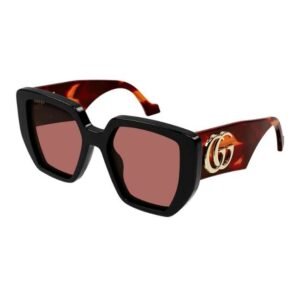 Gucci Black Frame Women Sunglasses - GG0956S 009 54