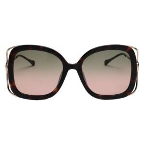 Gucci Gold Frame Women Sunglasses - GG1021S-001 56