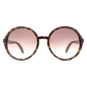 Gucci Havana Frame Women Sunglasses - GG1067S-002 58