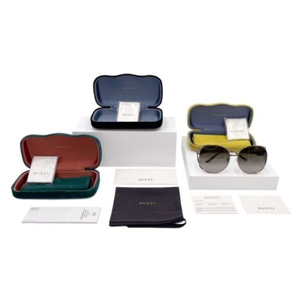 Gucci Havana Frame Women Sunglasses - GG1240S-003 57