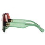 Gucci Green Frame Women Sunglasses - GG1242S-003 57