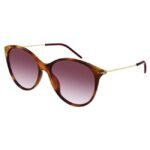 Gucci Tortoise Frame Women Sunglasses - GG1268S 002 58