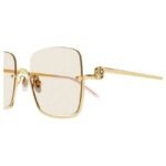 Gucci Gold Frame Women Sunglasses - GG1279S 004 54