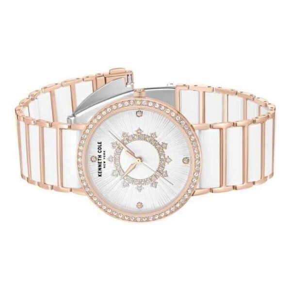 Kenneth Cole Automatic White Dial Women Watch - KCWLG0062601LD
