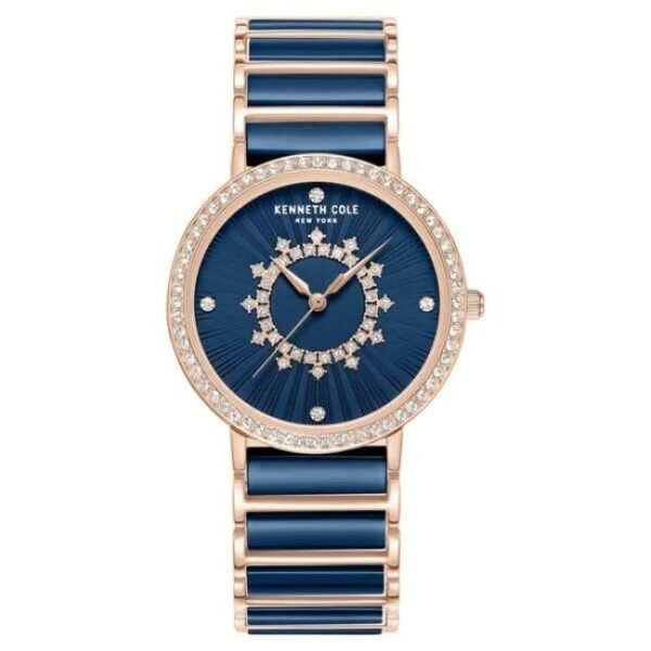 Kenneth Cole Quartz Blue Dial Women Watch - KCWLG0062602LD