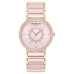 Kenneth Cole Quartz Pink Dial Women Watch - KCWLG0062603LD