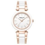 Kenneth Cole Quartz White Dial Women Watch - KCWLG0062702LD