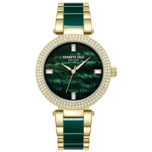 Kenneth Cole Quartz Green Dial Women Watch - KCWLG0062903LD