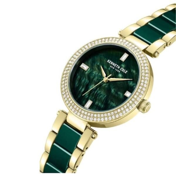 Kenneth Cole Quartz Green Dial Women Watch - KCWLG0062903LD