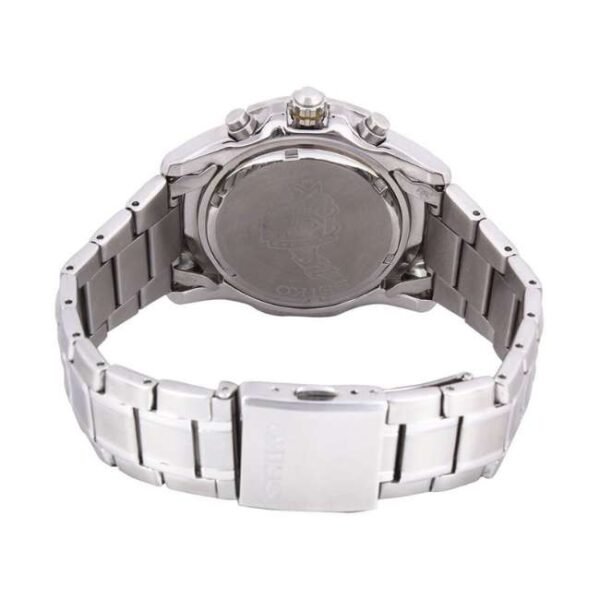 Seiko Lord Men Black Dial Chronograph Watch - SNDF13P1