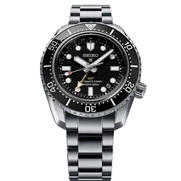 Seiko Prospex Men Black Dial Automatic Watch - SPB383J1