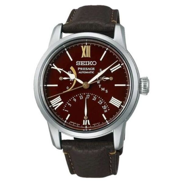 Seiko Presage Men Brown Dial Automatic  Watch - SPB395J1