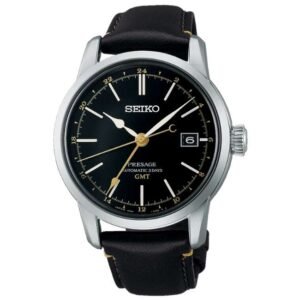 Seiko Presage Men Black Dial Automatic Watch - SPB447J1