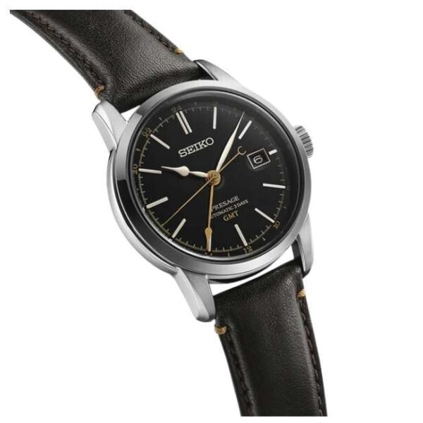Seiko Presage Men Black Dial Automatic Watch - SPB447J1