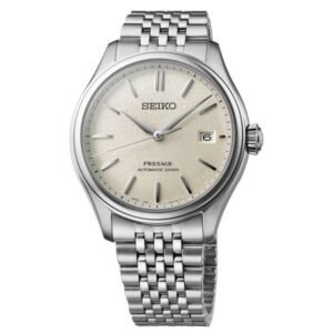 Seiko Presage Men White Dial Automatic Watch - SPB463J1