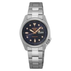 Seiko New 5 Sports Women Blue Dial Automatic Watch - SRE003K1