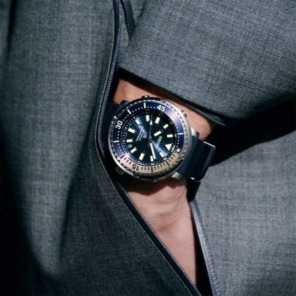 Seiko Prospex Men Navy Dial Automatic Watch - SRPF81K1
