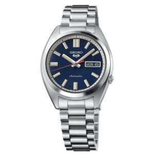 Seiko New 5 Sports Men Blue Dial Automatic  Watch - SRPK87K1