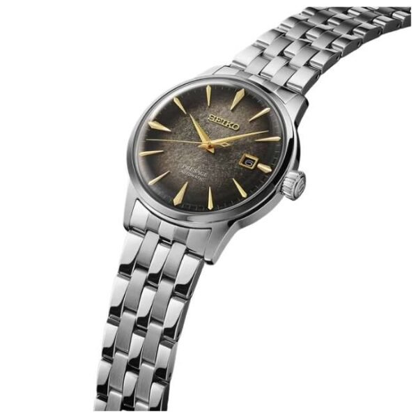 Seiko Presage Men Black Dial Automatic Watch - SRPK93J1